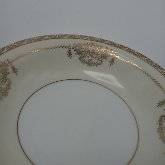 Noritake Bancroft Gold Trimmed Floral Basket Bowl 5481 Vintage - Picture 9 of 15